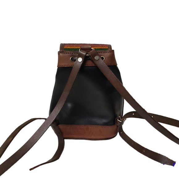 Inca Sun leather mini backpack main image 5